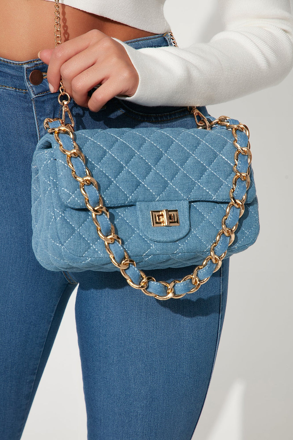 SELENA | Bolso Denim Chic