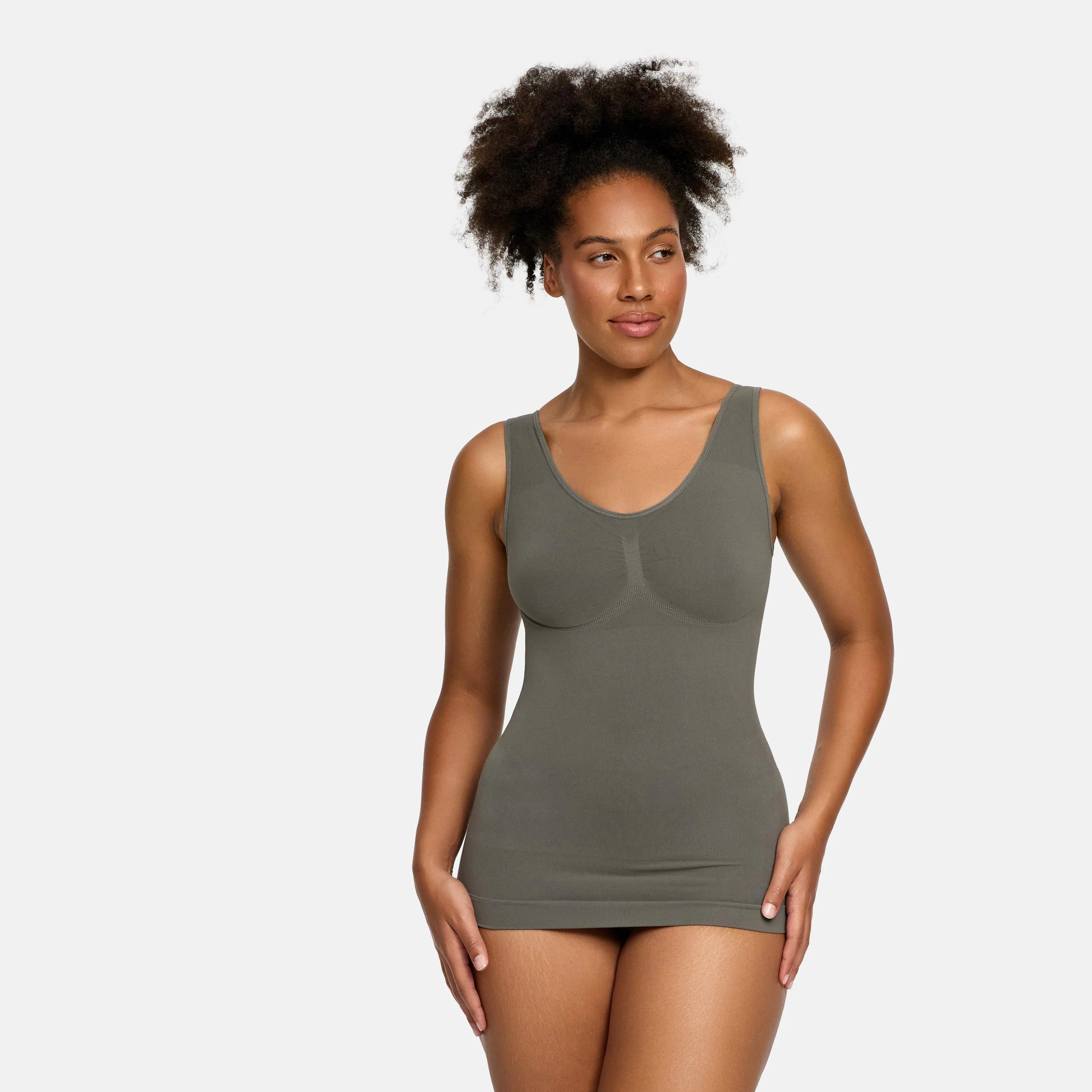 LINA | Camiseta Moldeadora Efecto Esculpido