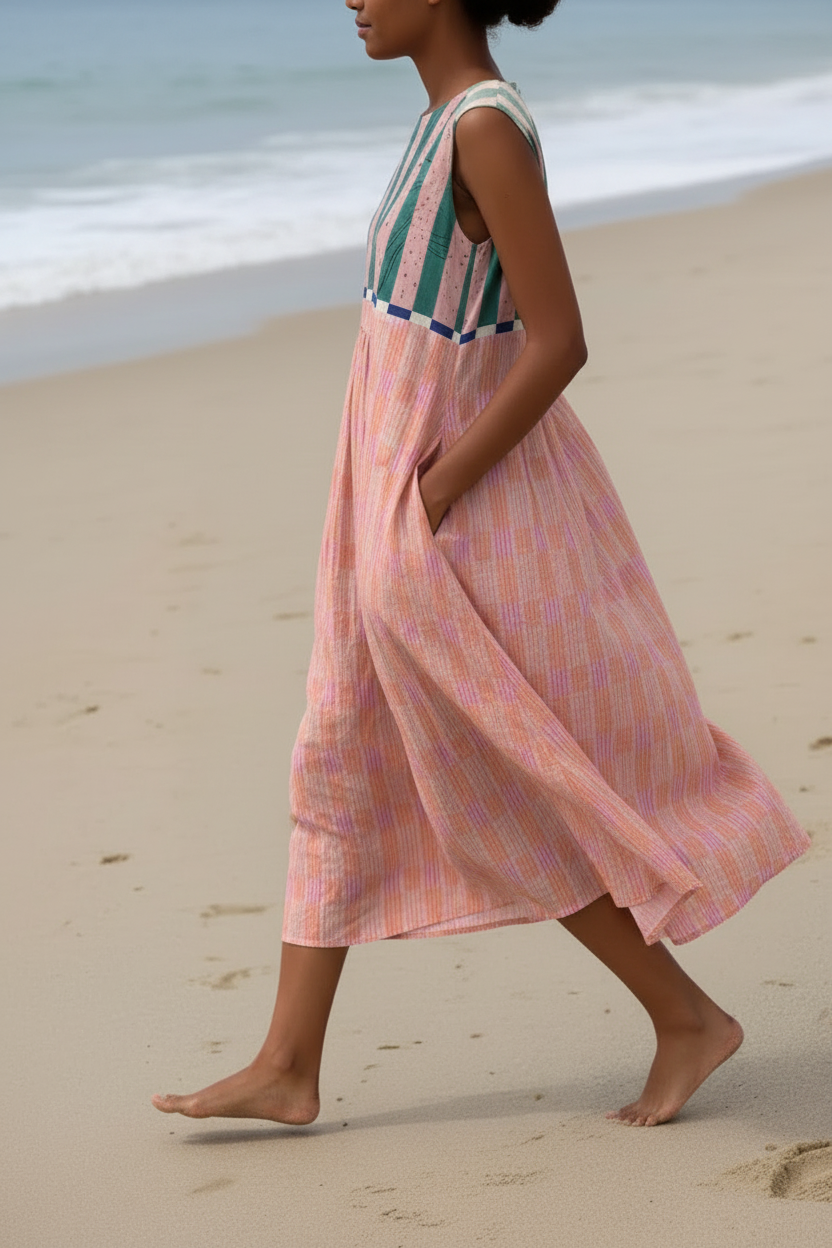 CLARA | Vestido Midi Floral Ligero