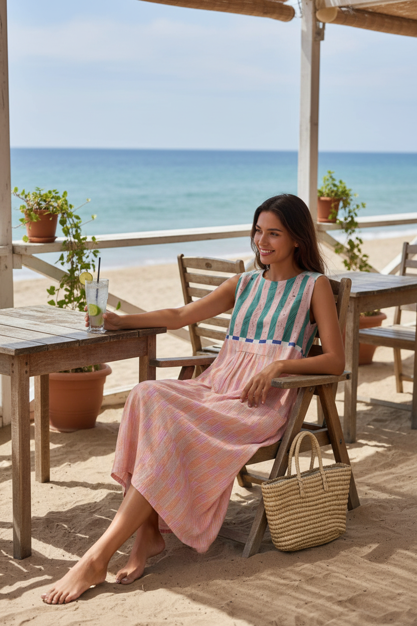 CLARA | Vestido Midi Floral Ligero