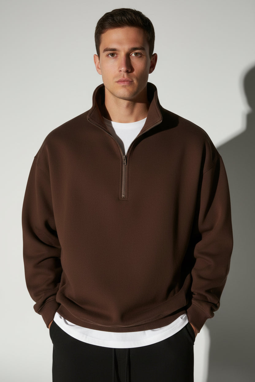 THIAGO | Sudadera Zip Casual