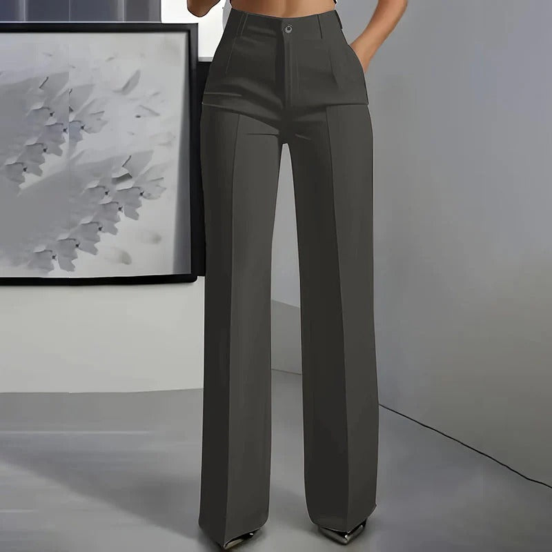 VALENTINA | Pantalones de Traje Cintura Alta