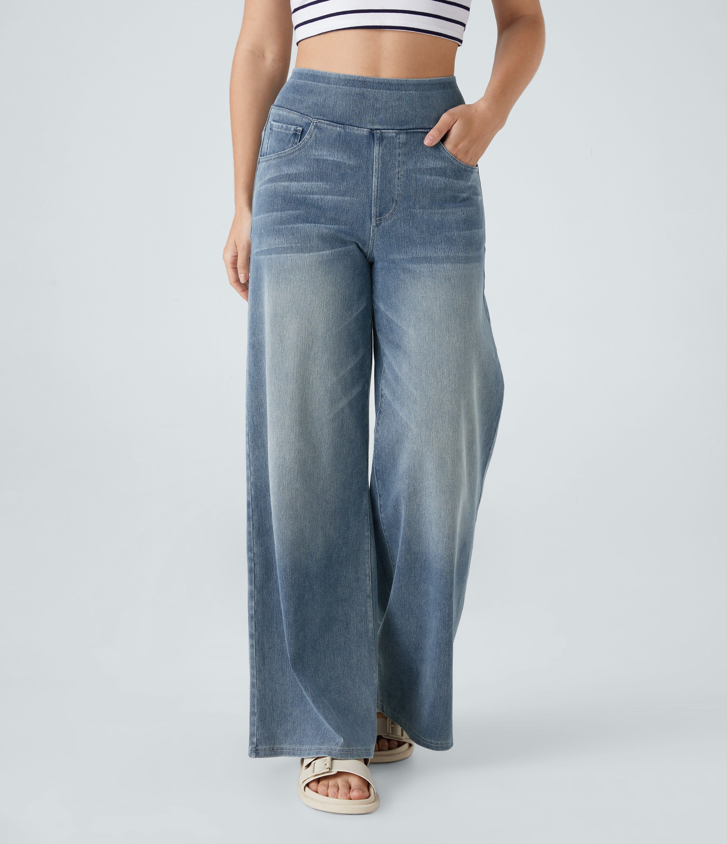 VERA | Jeans Wide Leg de Cintura Alta