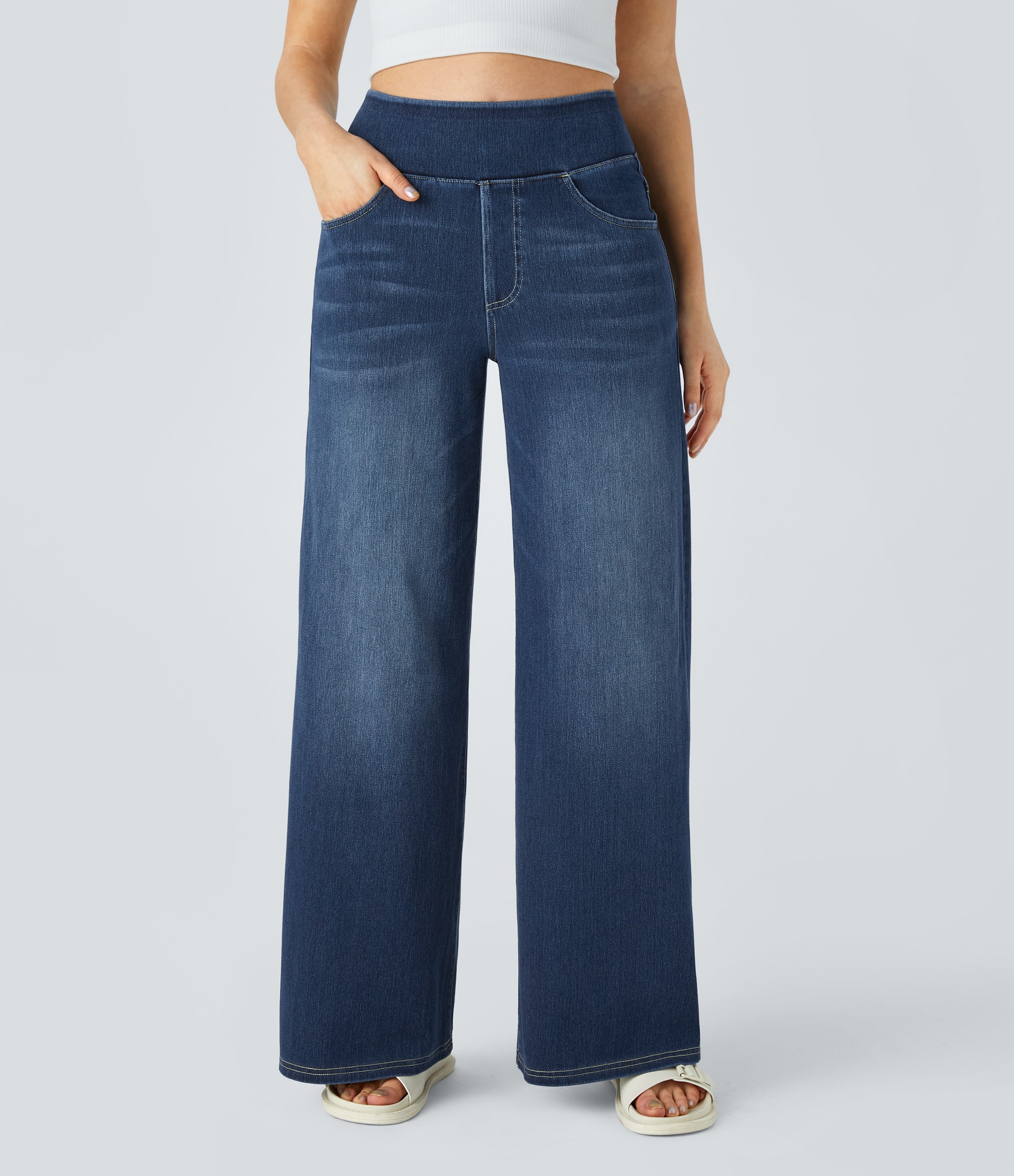 VERA | Jeans Wide Leg de Cintura Alta