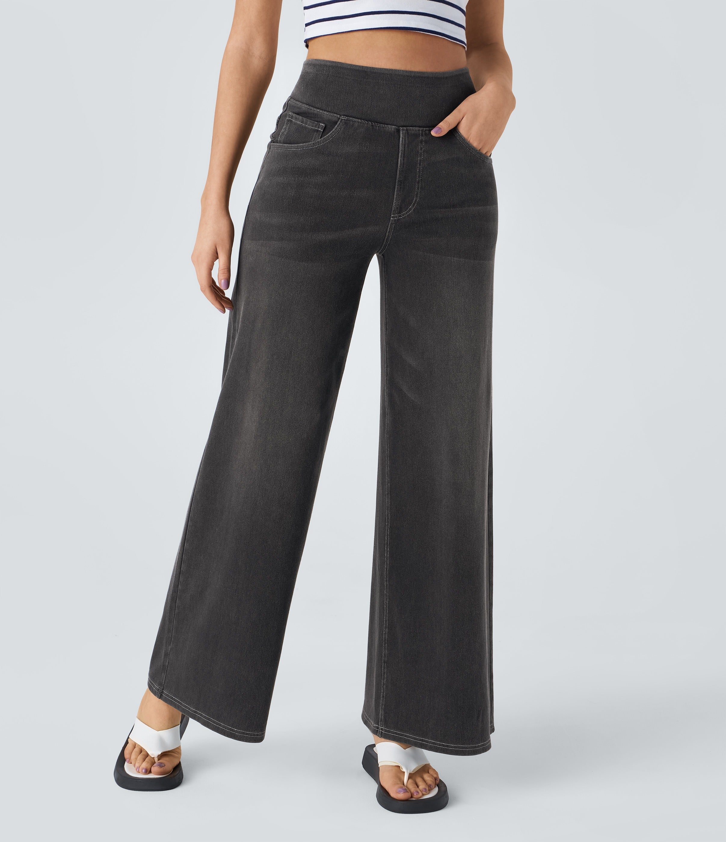 VERA | Jeans Wide Leg de Cintura Alta