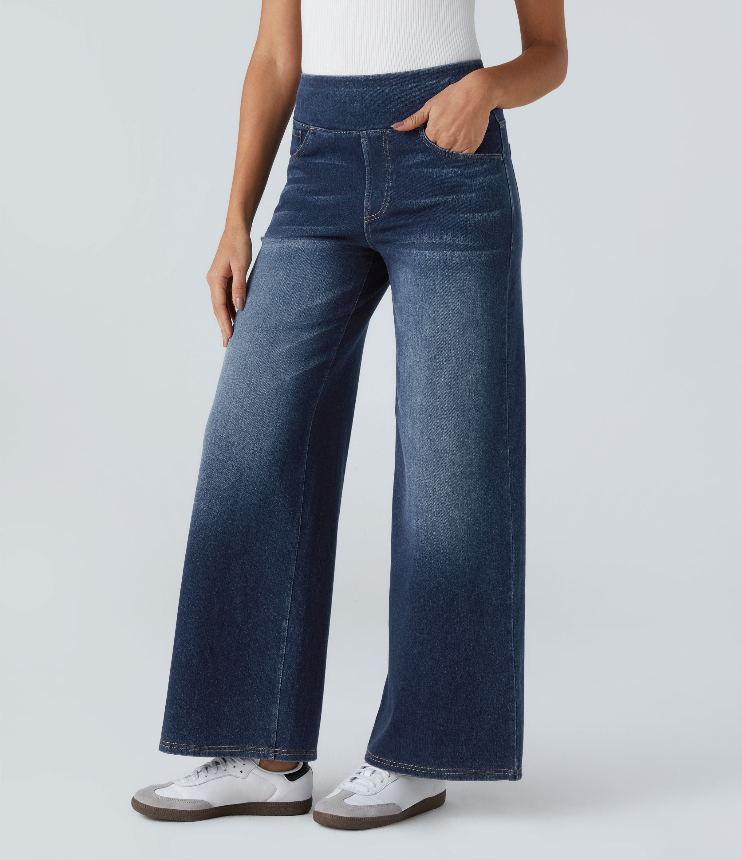VERA | Jeans Wide Leg de Cintura Alta