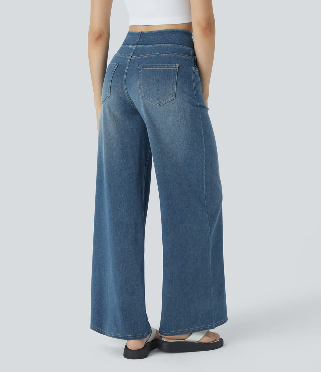 VERA | Jeans Wide Leg de Cintura Alta