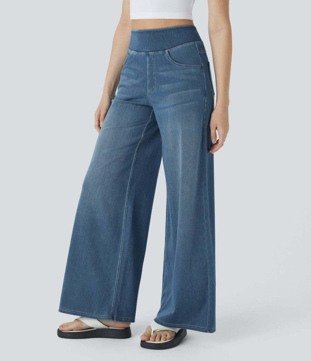 VERA | Jeans Wide Leg de Cintura Alta