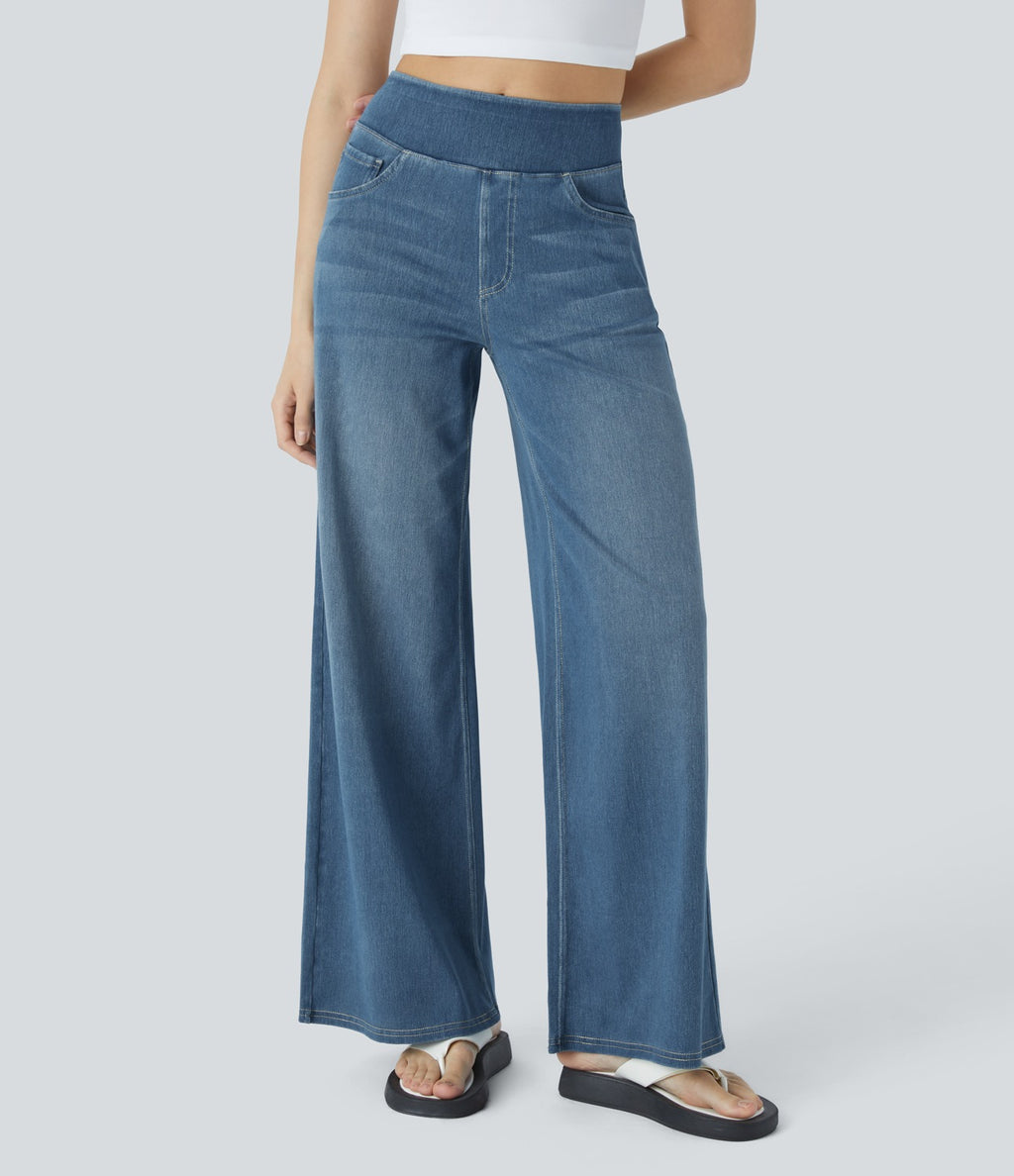 VERA | Jeans Wide Leg de Cintura Alta