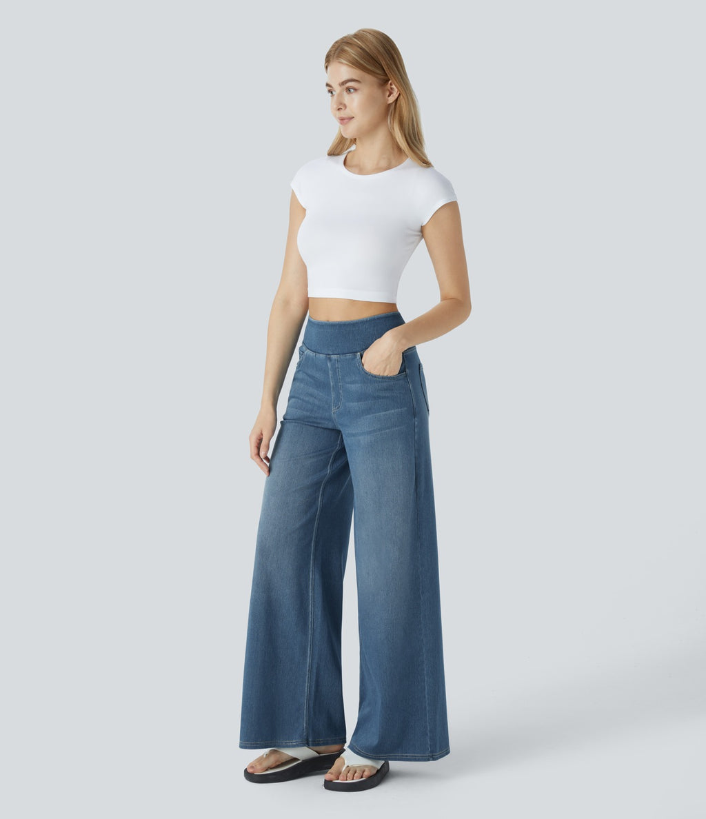 VERA | Jeans Wide Leg de Cintura Alta