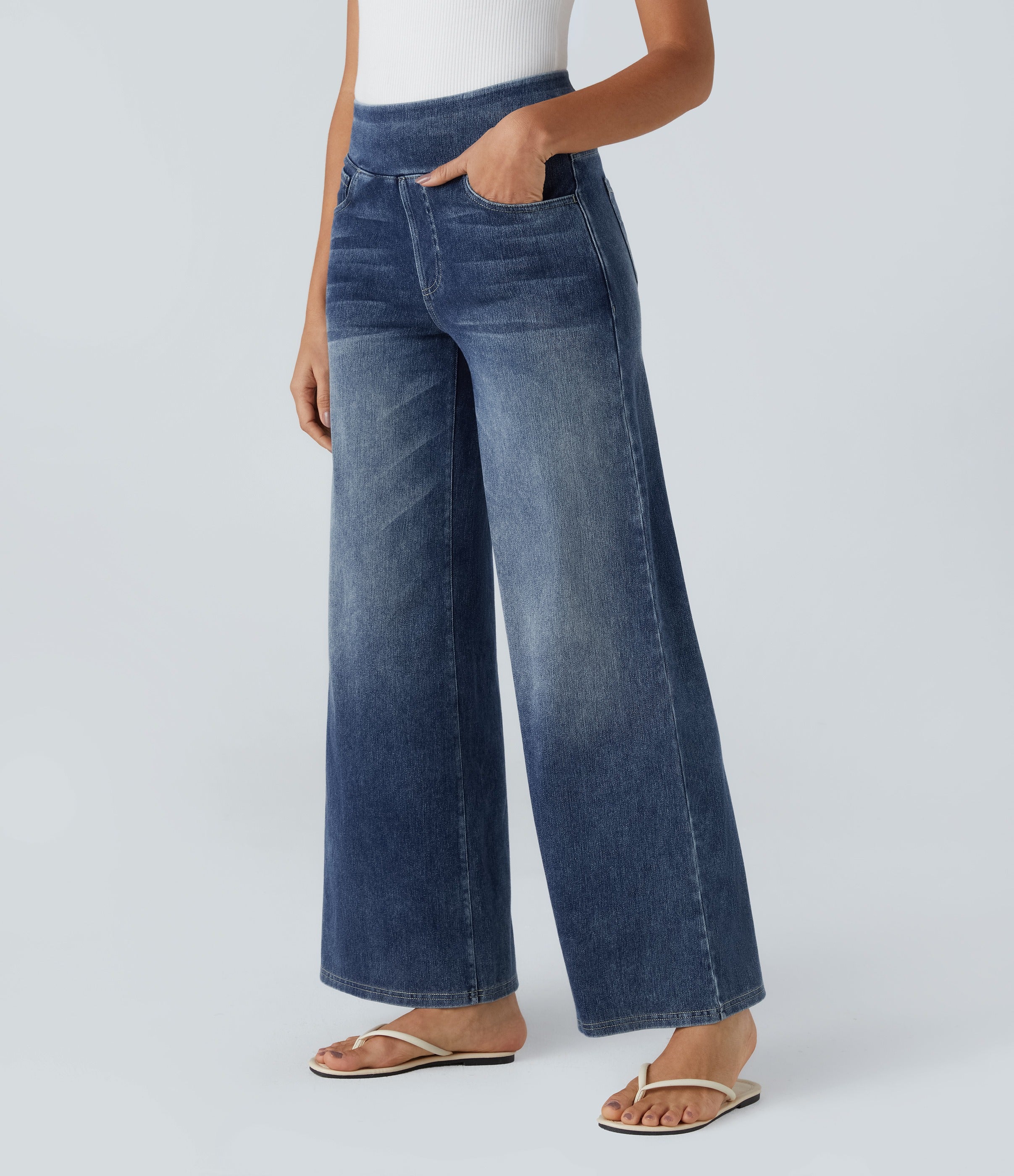 VERA | Jeans Wide Leg de Cintura Alta