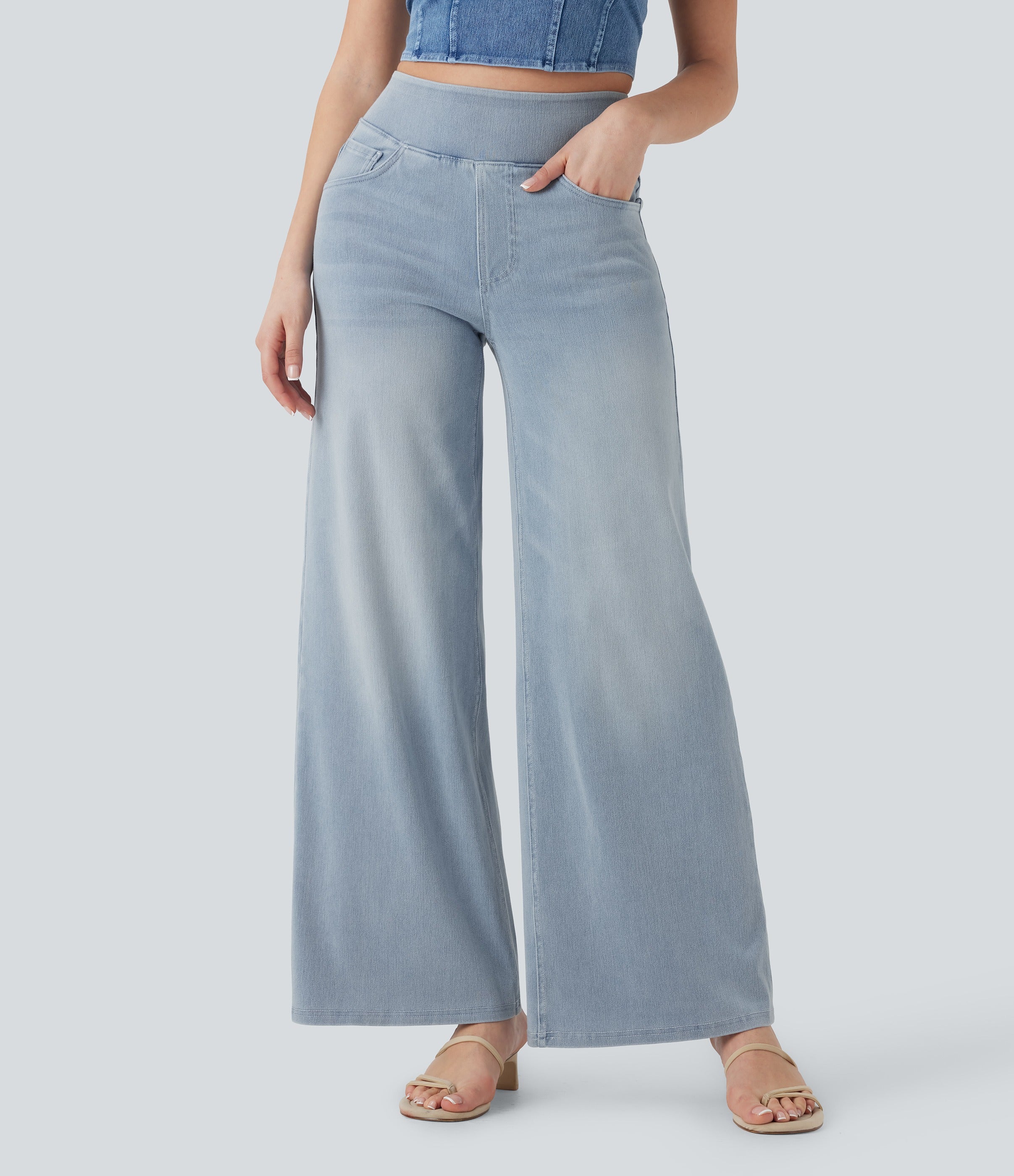 VERA | Jeans Wide Leg de Cintura Alta