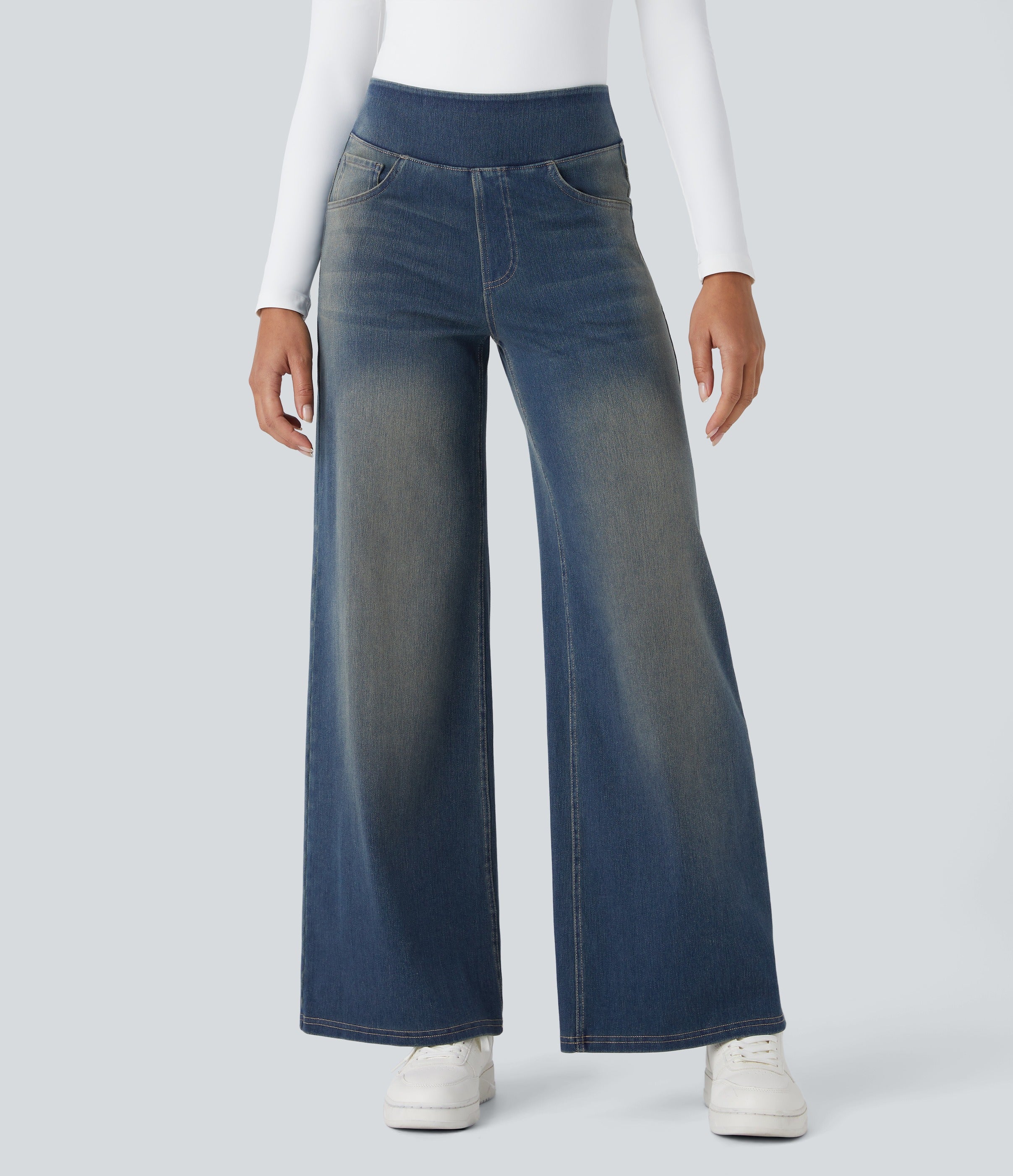 VERA | Jeans Wide Leg de Cintura Alta