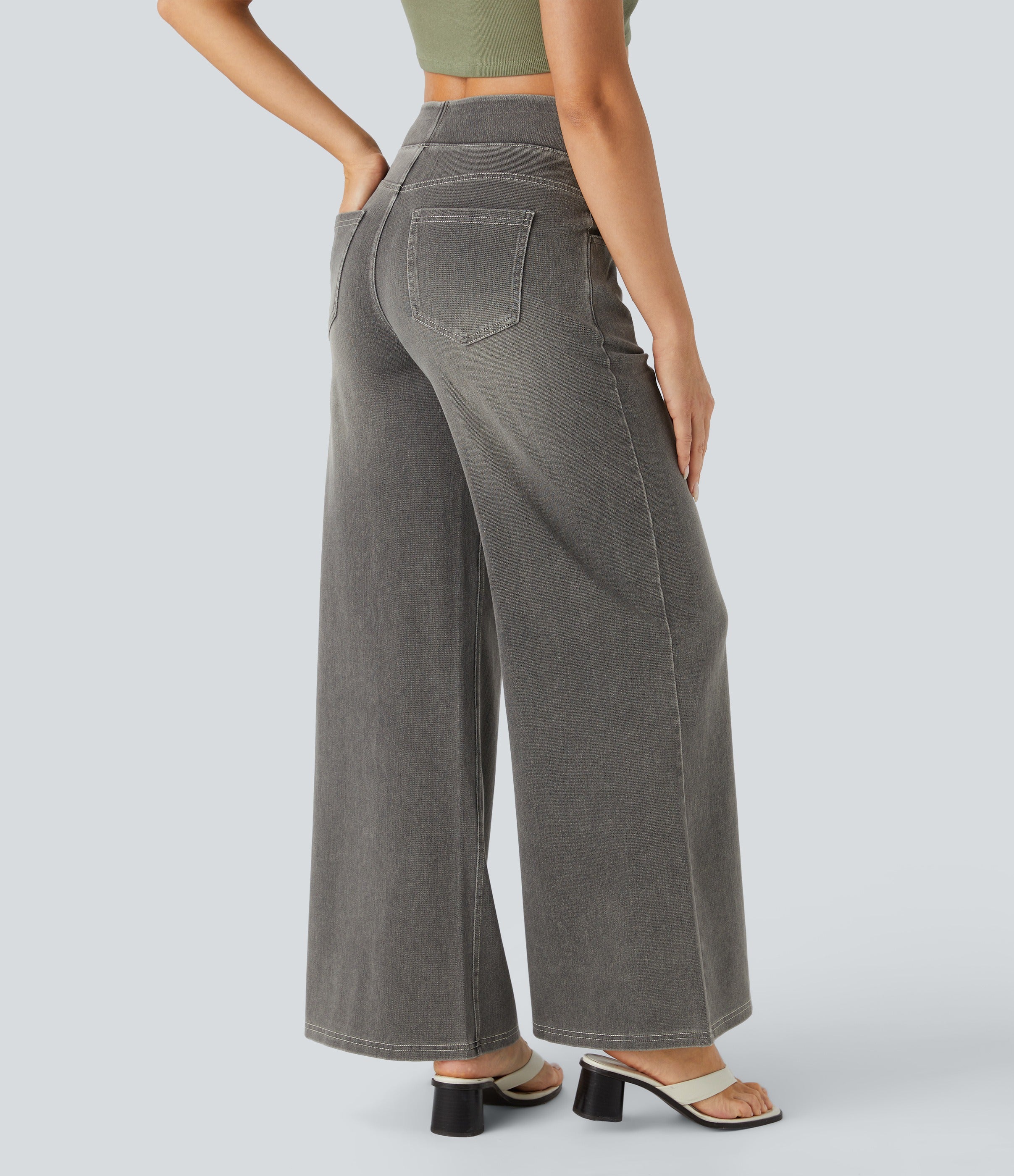 VERA | Jeans Wide Leg de Cintura Alta