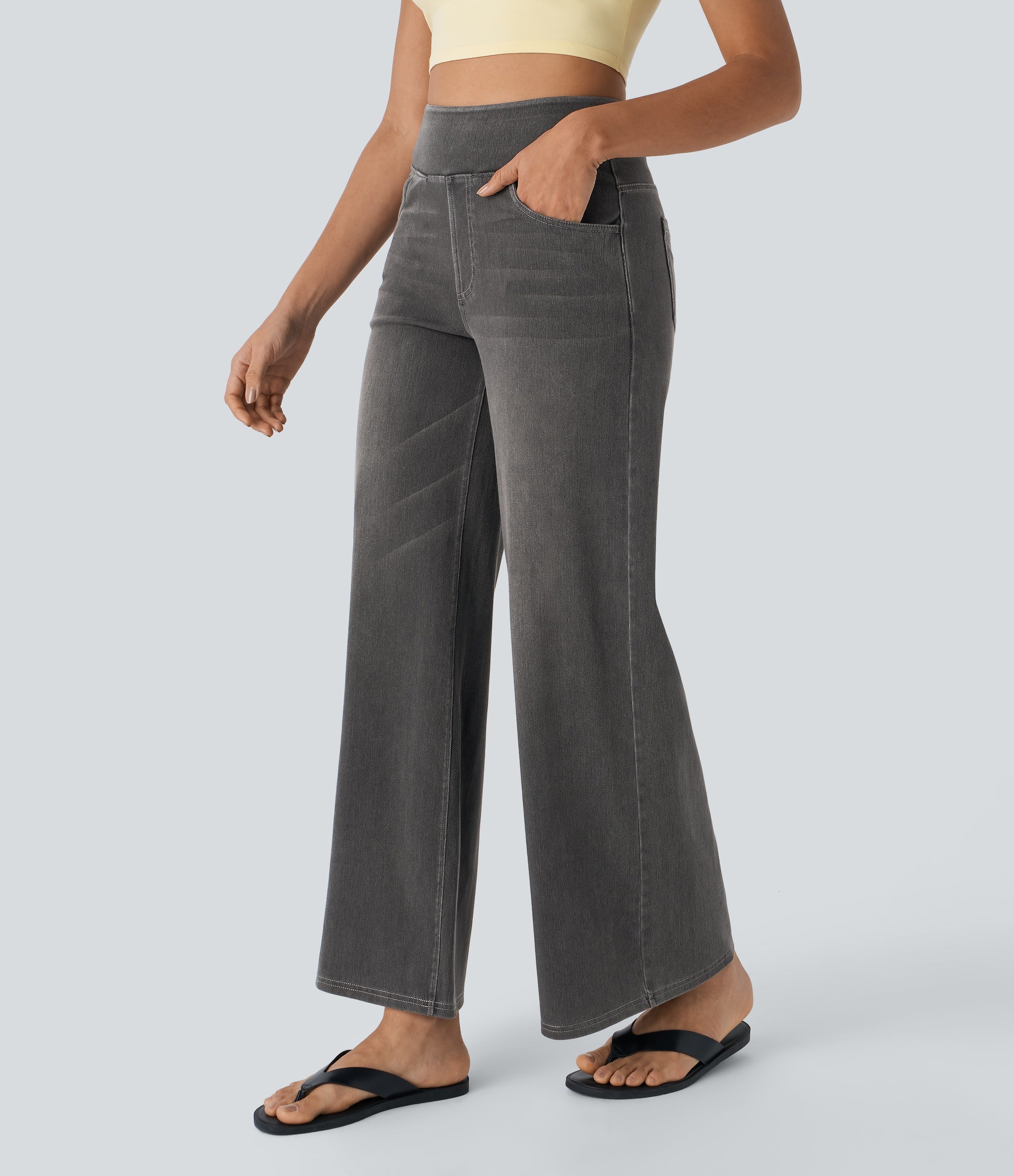 VERA | Jeans Wide Leg de Cintura Alta