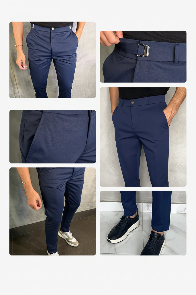 ADRIÁN | Pantalones Slim Fit Elásticos